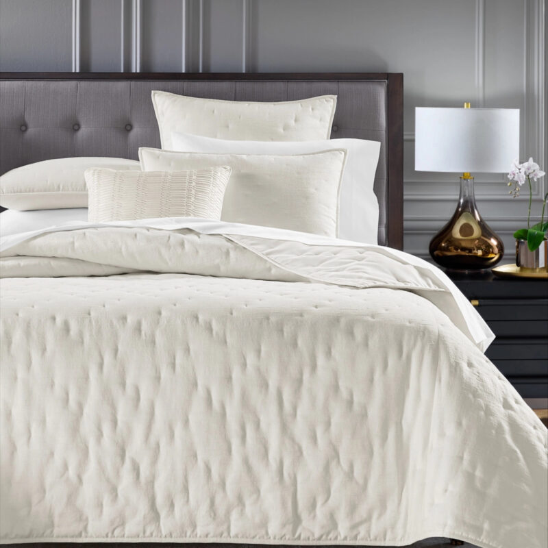 Hotel Collection Etch 3-Pc. Coverlet Set, Full/Queen, Macy's Exclusive - White