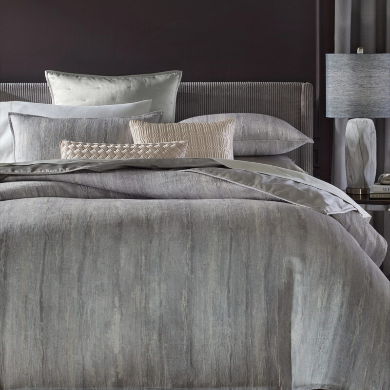 Hotel Collection Quartzite Duvet Cover Set, Full/Queen, Exclusively at Macy's - Greylac
