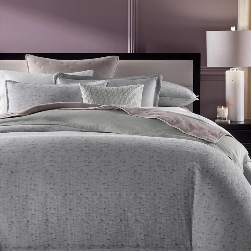 Hotel Collection Scisto Duvet Cover Set, King, Exclusively at Macy's - Slate