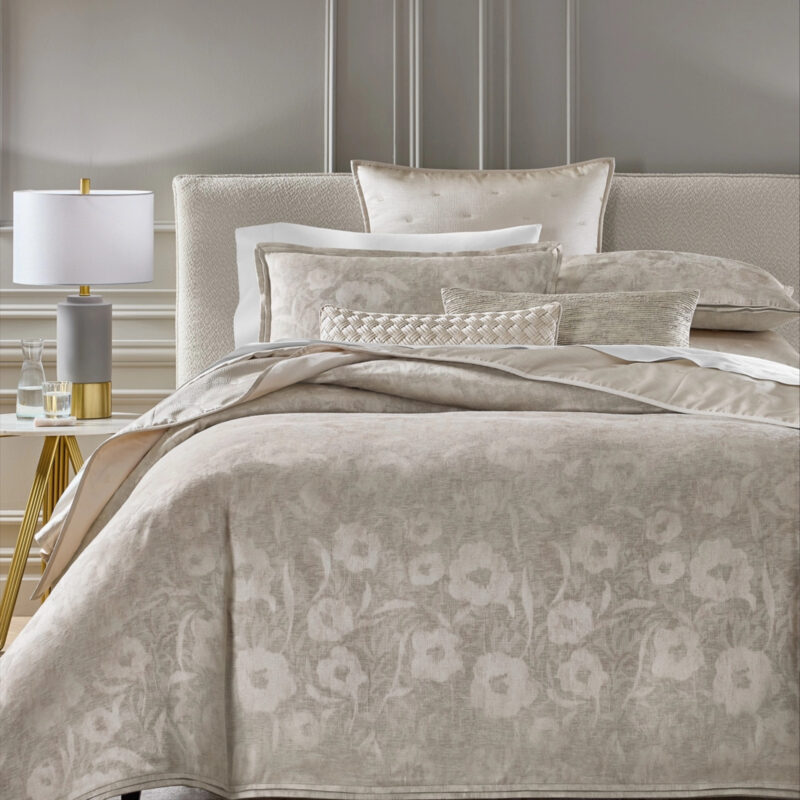 Hotel Collection Shadow Floral Duvet Cover Set, Full/Queen, Exclusively at Macy's - Blush