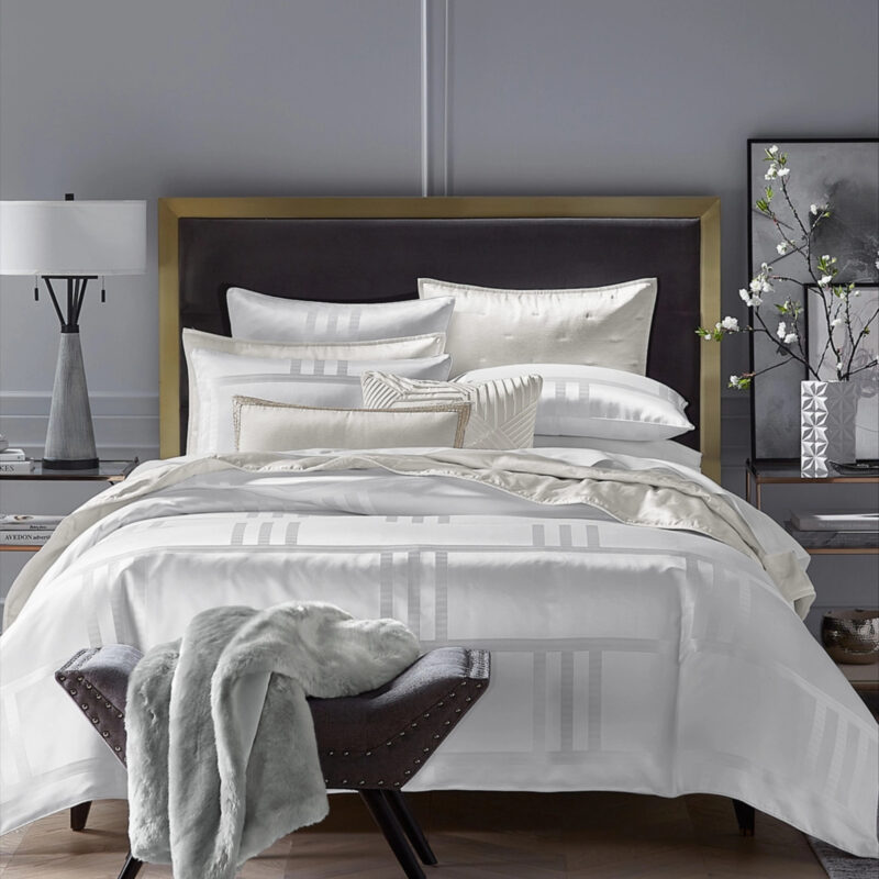 Hotel Collection Structure 3-Pc. Comforter Set, King, Exclusively at Macy's - White