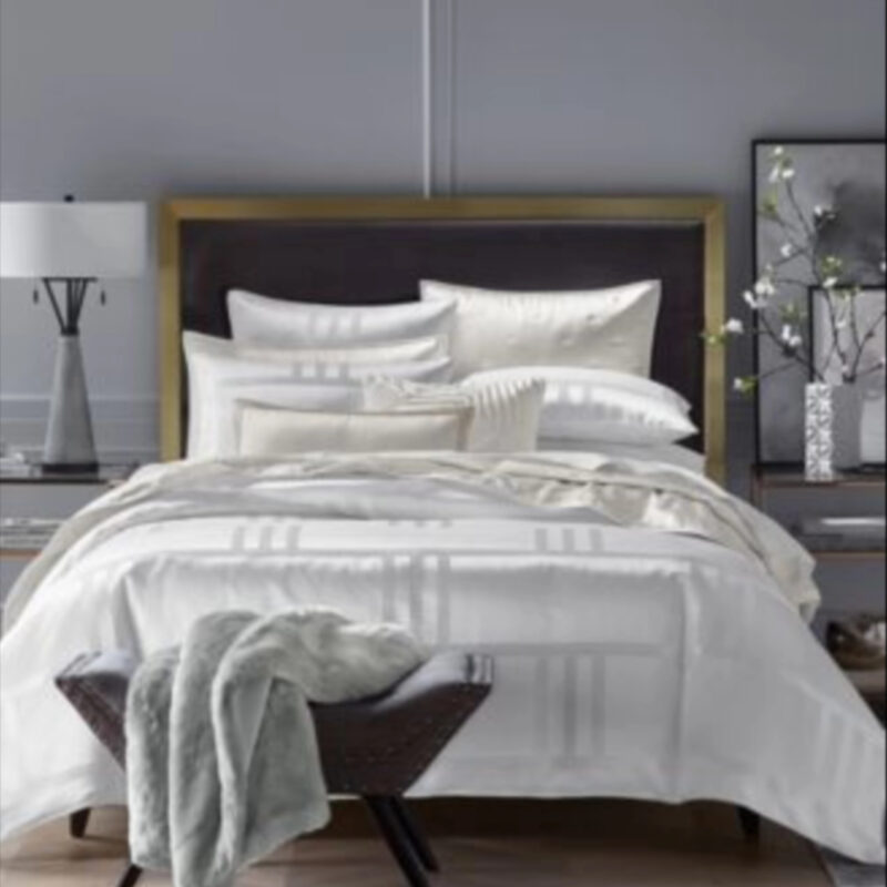 Hotel Collection Structure White Comforter Set