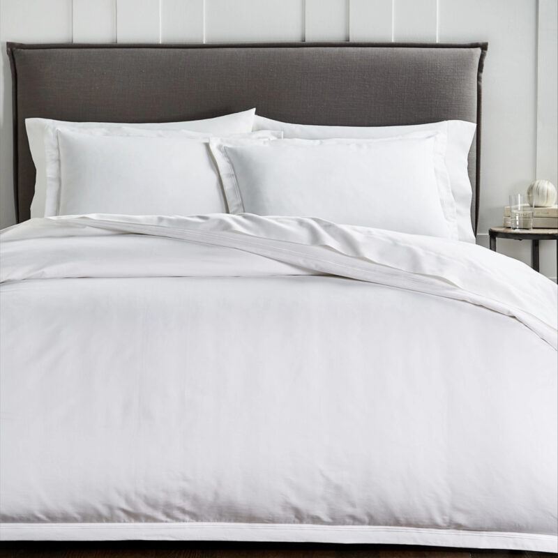 Hotel Collection Supima Cotton 1000-Thread Count 3-Pc. Duvet Cover Set, Full/Queen, Exclusively at Macy's - White