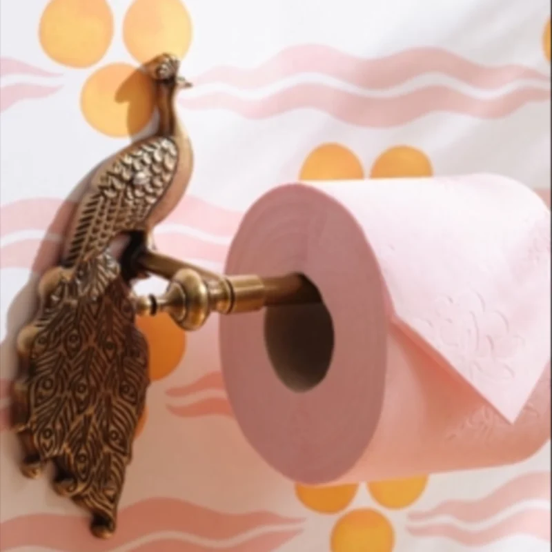 Ida Peacock Toilet Paper Holder