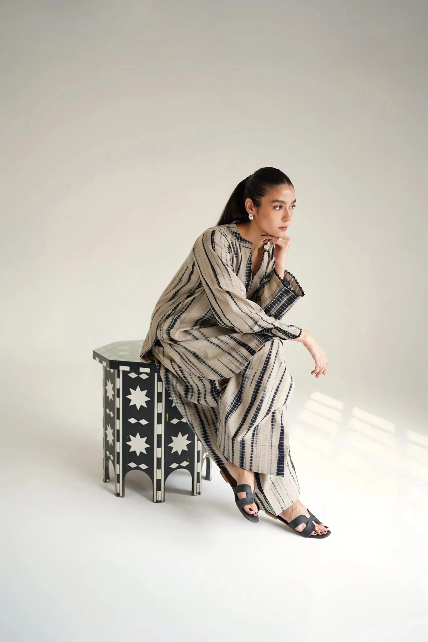 Abercrombie YPB neoKNIT Long-Sleeve Half-Zip Jumpsuit: