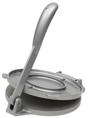 Imusa 8" Cast Aluminum Tortilla/Papad Press Silver CA