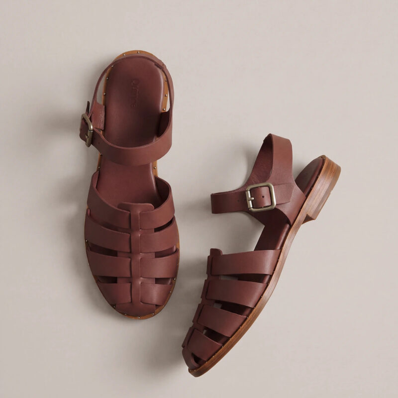 Italian Leather Fisherman Sandal