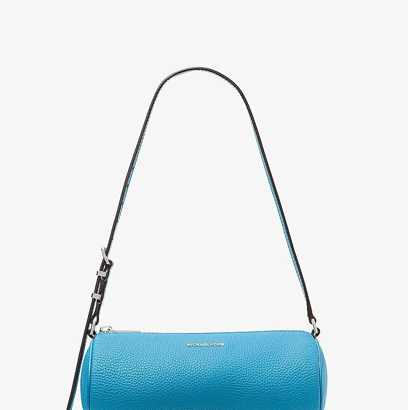 Izzy Small Pebbled Leather Barrel Pochette