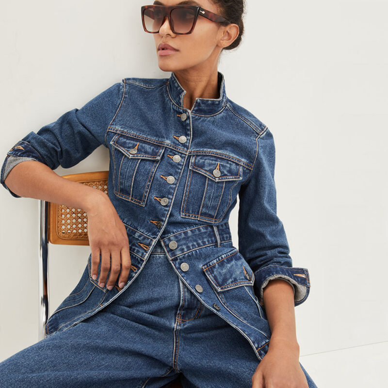 Tika Denim Jacket from Veronica Beard