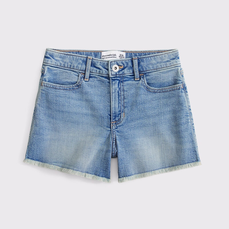 jeans con pernera ancha de tiro alto
