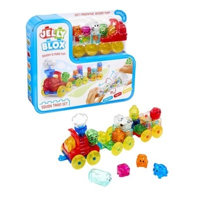 Jelly Blox Squish Train Set Toy