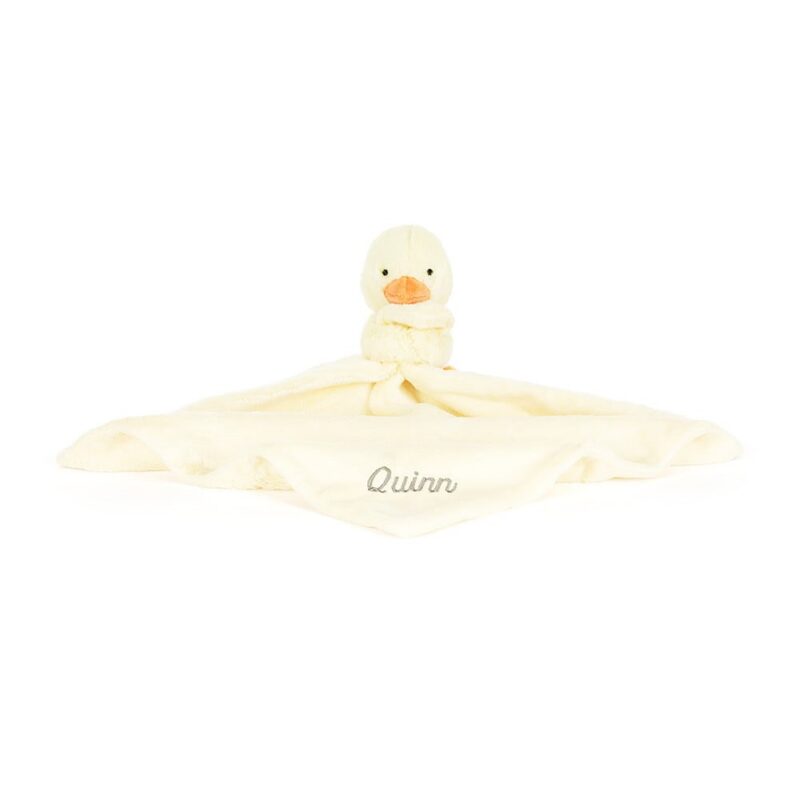 Jellycat Personalized Bashful Duckling Soother