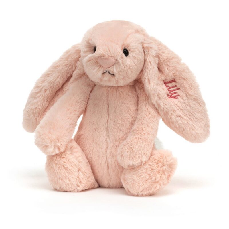 Jellycat Personalized Bashful Blush Bunny Medium