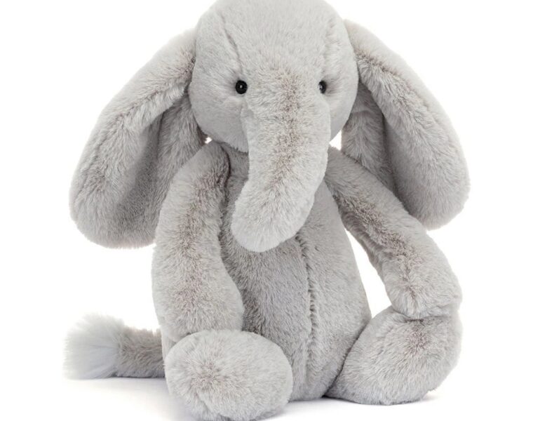 Jellycat Bashful Luxe Elephant Thuddeus