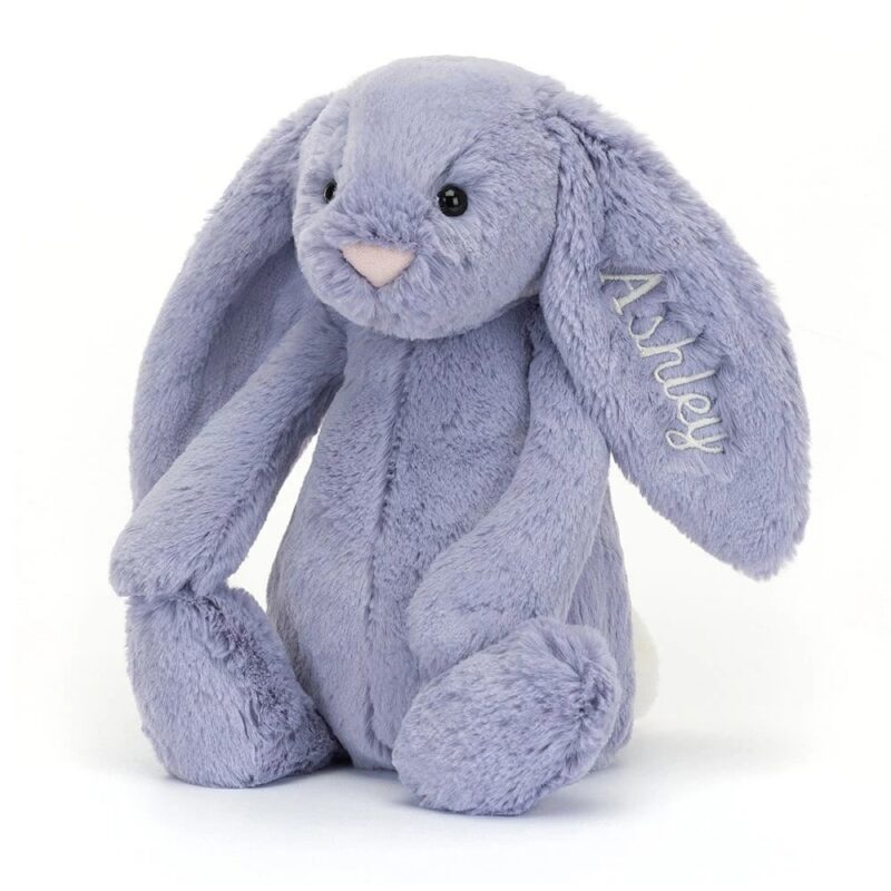 Jellycat Personalized Bashful Viola Bunny Medium
