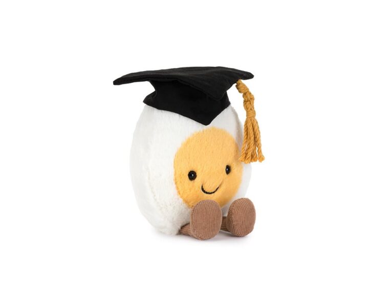 Jellycat Amuseables Boiled Egg 'Graduation'