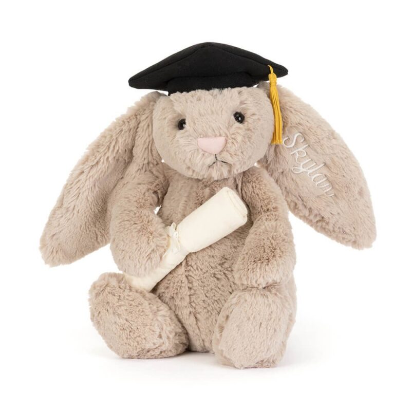 Jellycat Personalized Bashful Bunny ‘Graduation’