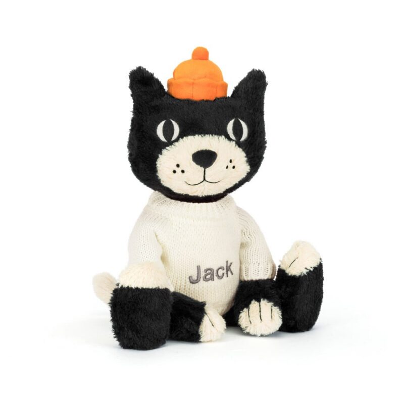 Jellycat Jack with Personalized Cream Jumper