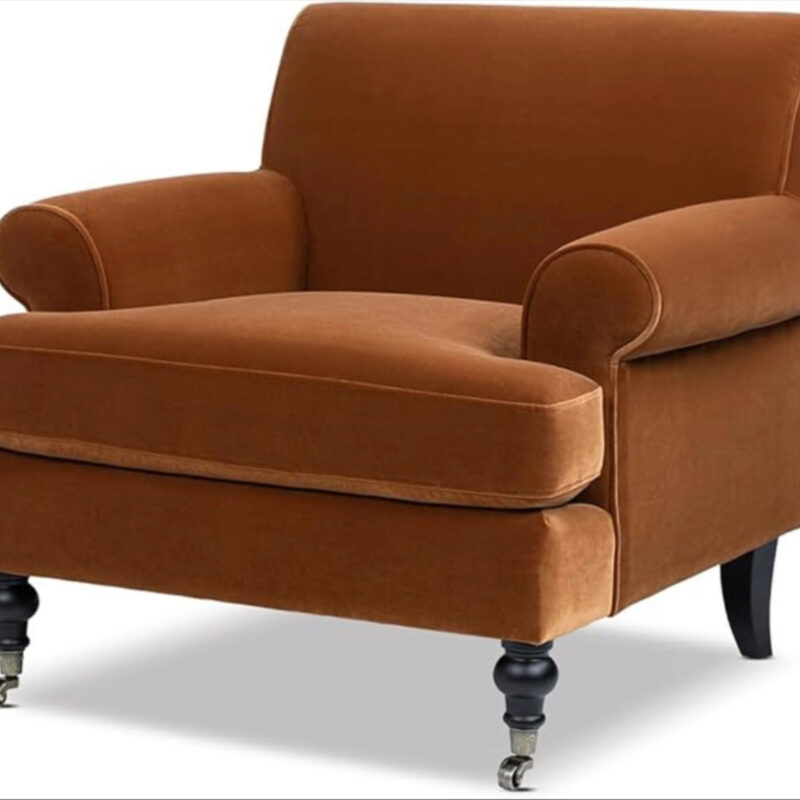 Jennifer Taylor Home Alana Lawson Large Comfortable Living Room Accent Chair