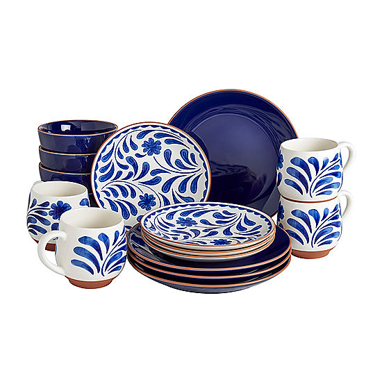 Jenny Martinez 16-pc. Stoneware Dinnerware Set