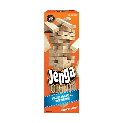 John N. Hansen Genuine Hardwood Jenga Giant