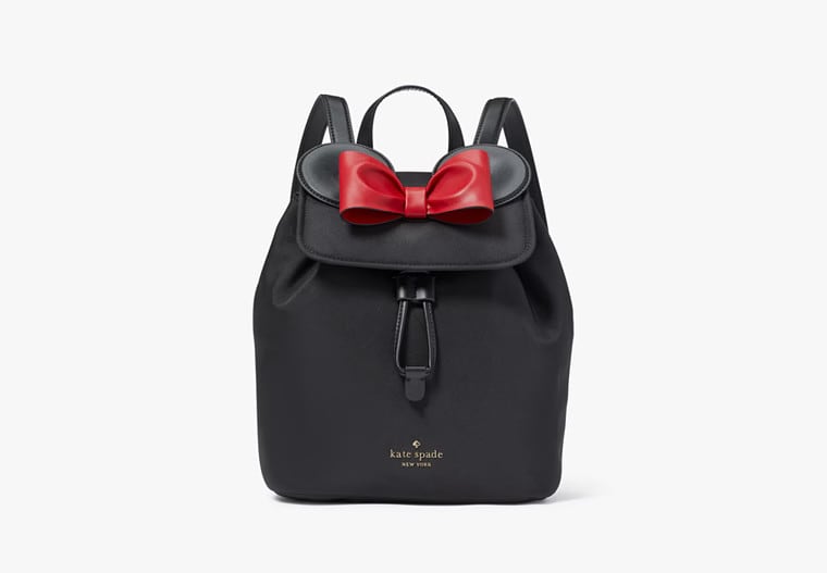 Kate Spade Disney X Kate Spade New York Minnie 3D Flap Backpack, Black Multi