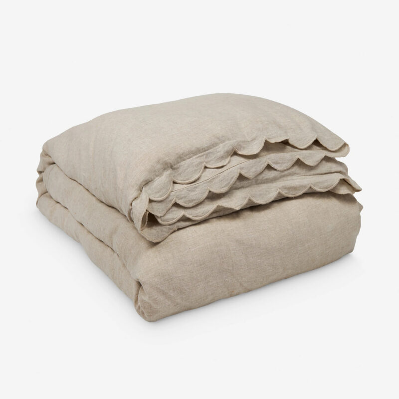 Kelly Linen Duvet Cover by Pom Pom At Home