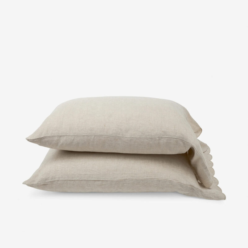 Kelly Linen Pillowcases (Set of 2) by Pom Pom At Home