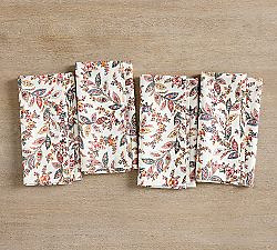 Kennedy Paisley Organic Cotton Napkins - Set of 4