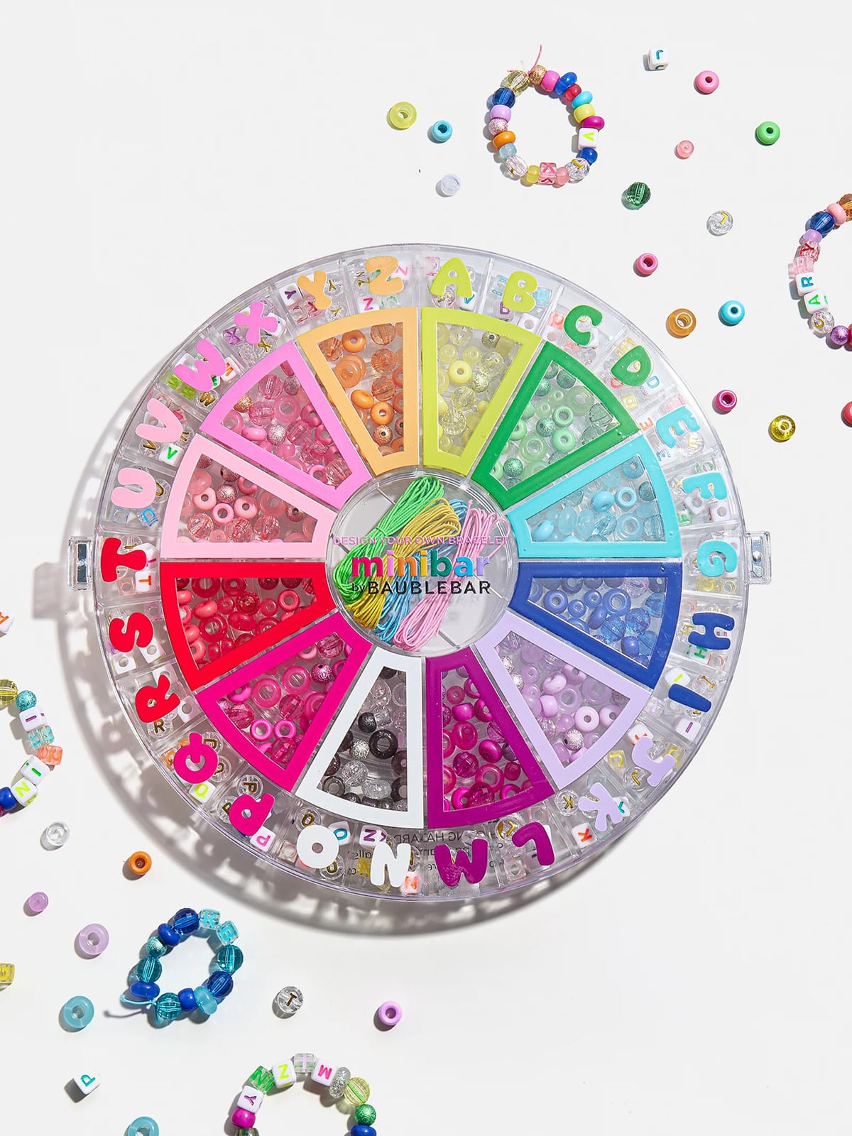 Kids’ Craft by Letter Bracelet Bead Kit - Multi
