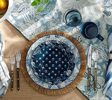Kravet Blossom Salad Plates - Set of 4
