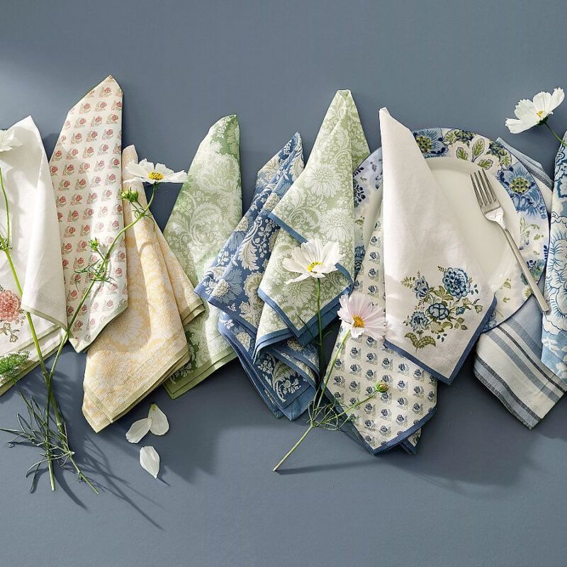Kravet Cotton Napkins - Mixed Set of 4