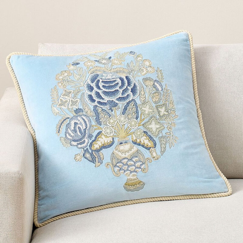 Kravet Rosehill Reversible Pillow Cover