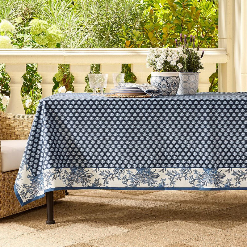 Kravet Shell Toile Cotton Oilcloth