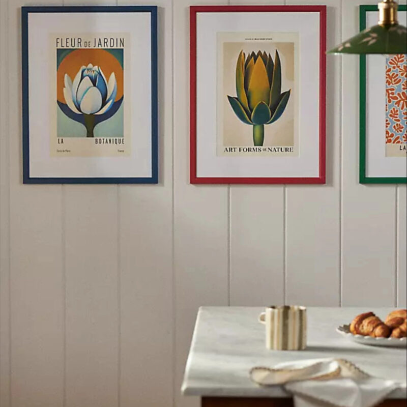Anthropologie La Botanique Fleur de Jardin Wall Art