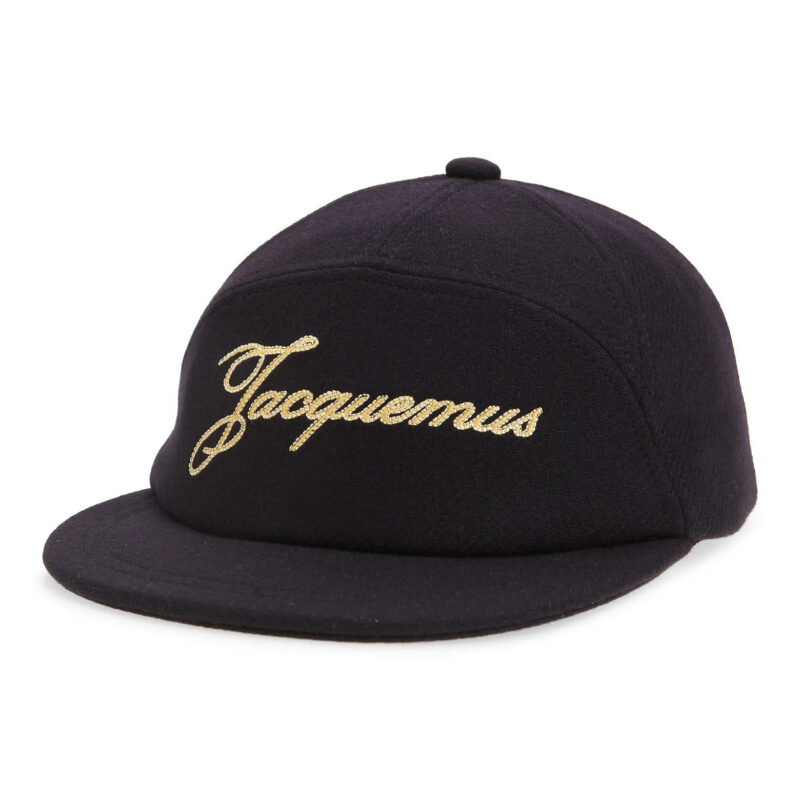 La Casquette Embroidered Logo Wool Blend Baseball Cap | Nordstrom