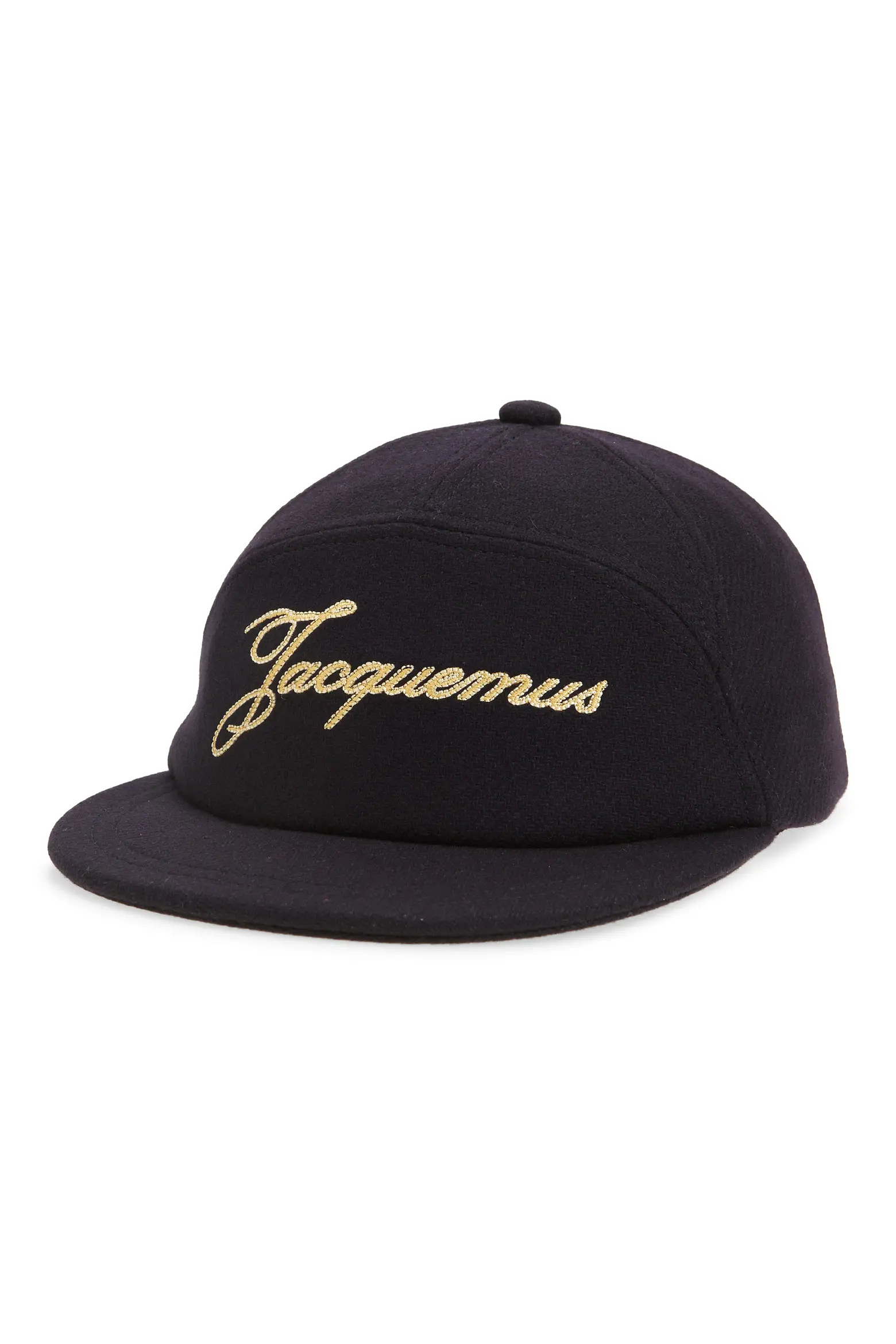 La Casquette Embroidered Logo Wool Blend Baseball Cap | Nordstrom