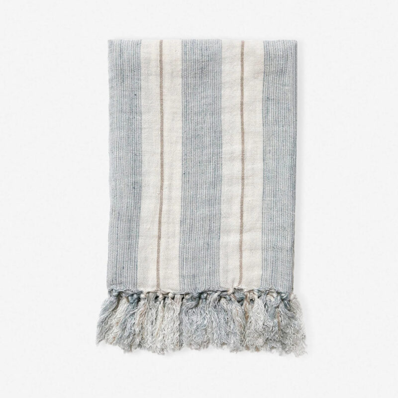 Laguna Linen Blanket by Pom Pom at Home