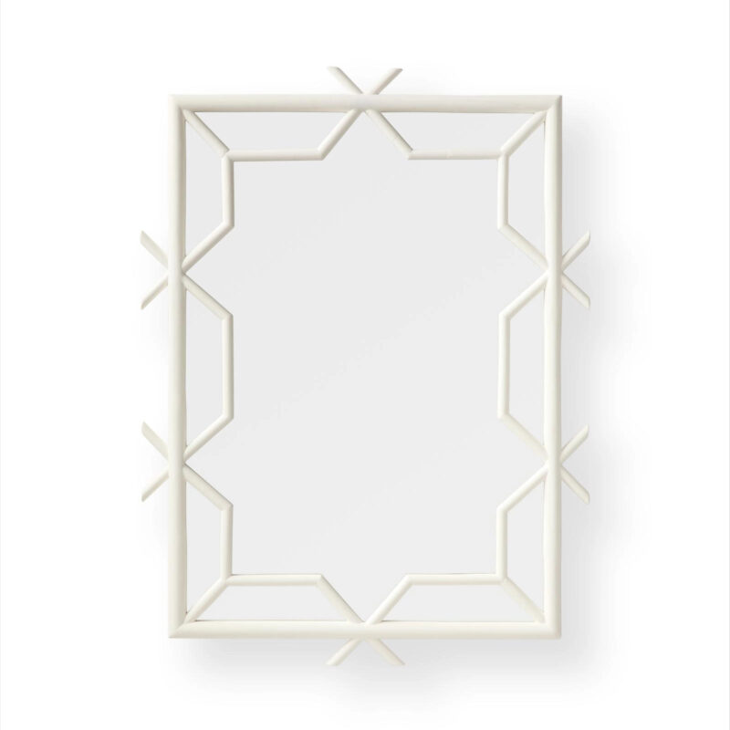 Serena & Lily Lanai Rattan Mirror