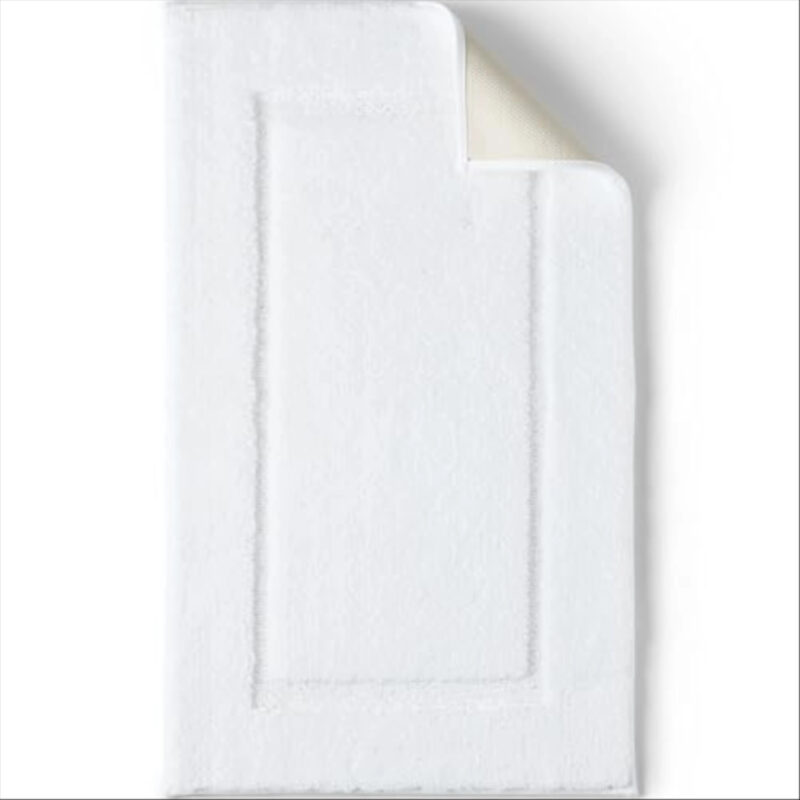 Lands' End Non Skid Bath Rug White 16" x 23"