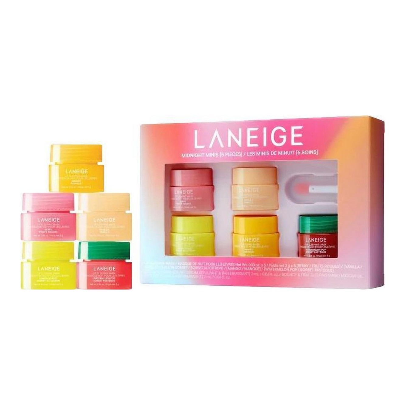 LANEIGE Midnight Minis Lip Sleeping Mask Set