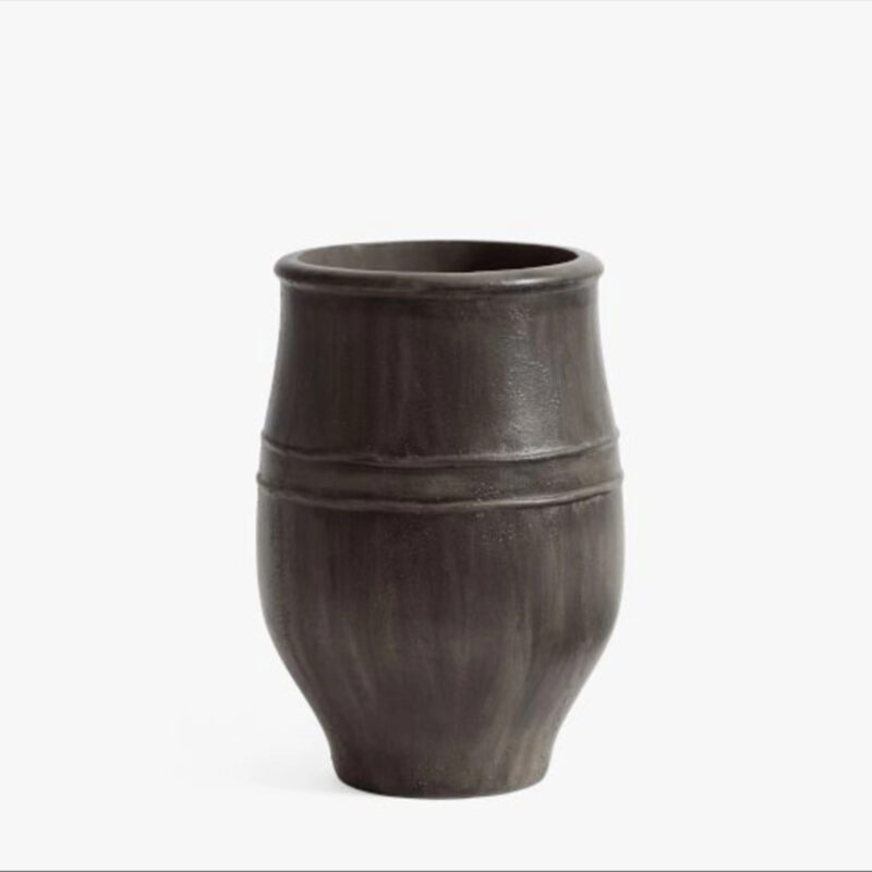 Pottery Barn Large Urn - 19.75"D x 24"H