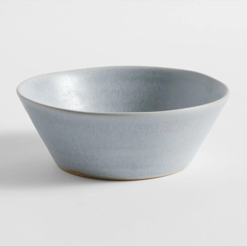 Larkin Stoneware Cereal Bowls, Set of 4 - Chambray Blue