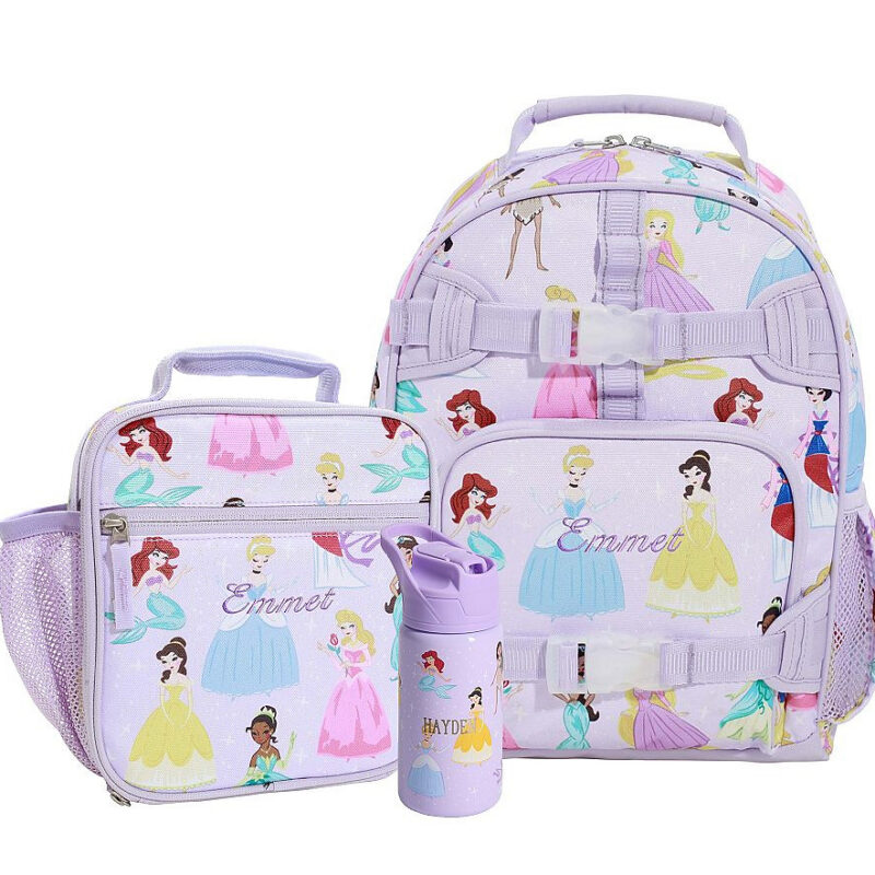 Lavender Disney Princess Mackenzie Backpack & Lunch Bundle, Set Of 3