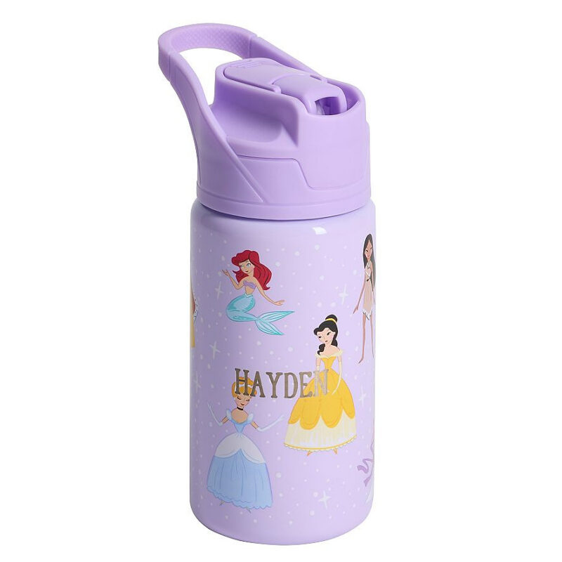 Lavender Disney Princess Mackenzie Water Bottle