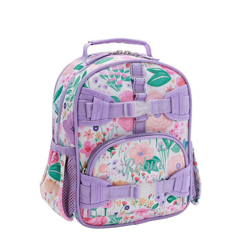 Lavender Floral Blooms Mackenzie Backpack