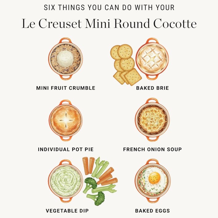 Le Creuset Stoneware Mini Round Cocotte