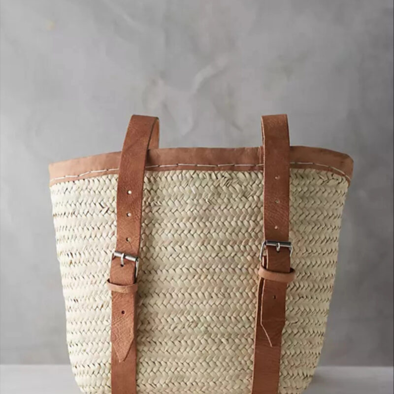 Leather Handle Market Backpack, Small at Terrain