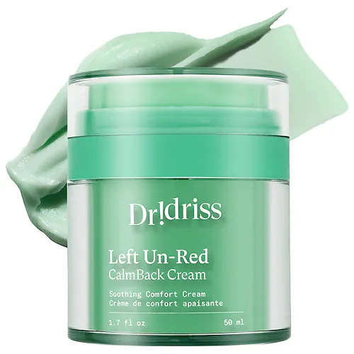 Left Un-Red CalmBack Nightly Rescue Face Cream for Redness and Disrupted Skin Barrier