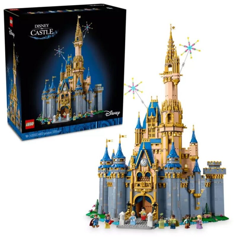 LEGO 43222 Disney Castle Set 4837Pcs - New In Box & Retired! - Ships Today!